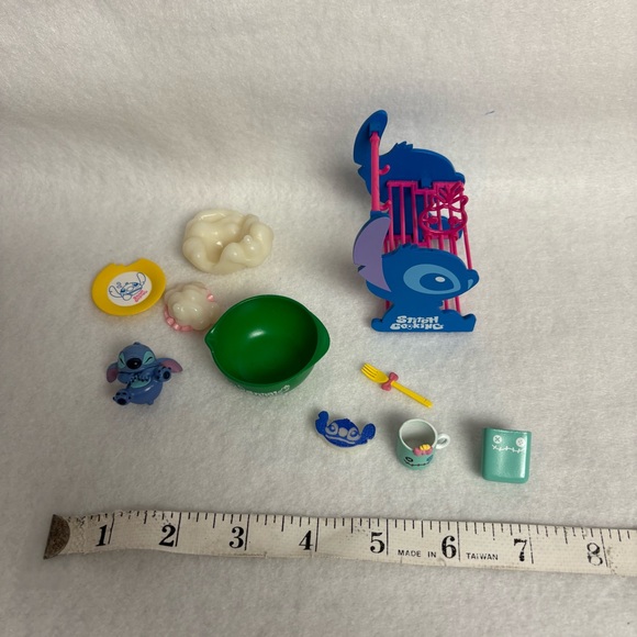 SOLD STITCH REMENT Crazy Cooking Set #8 Disney Japan Miniatures - Picture 4 of 15